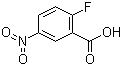 structure of CAS# 7304-32-7, 2-氟-5-硝基苯甲酸