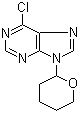 CAS 登录号：7306-68-5, 6-氯-9-(四氢-2-吡喃基)嘌呤