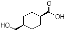 structure of CAS# 73094-35-6, cis-4-(Hydroxymethyl)cyclohexanecarboxylic acid