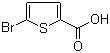 CAS # 7311-63-9, 5-Bromothiophene-2-carboxylic acid, 5-Bromo-2-thiophenecarboxylic acid