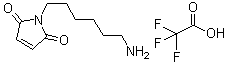 structure of CAS# 731862-92-3, 1-(6-氨基己基)-1H-吡咯-2,5-二酮 2,2,2-三氟乙酸盐