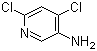 structure of CAS# 7321-93-9, 5-氨基-2,4-二氯吡啶