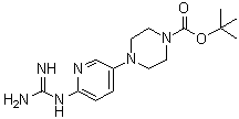 CAS # 733038-94-3, 4-[6-(Guanidino)pyridin-3-yl]piperazine-1-carboxylic acid tert-butyl ester