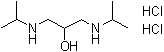 CAS 登录号：73313-36-7, 1,3-二[异丙基氨基]-2-丙醇二盐酸盐