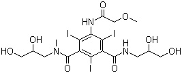 structure of CAS# 73334-07-3, Iopromide