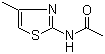 structure of CAS# 7336-51-8, 2-Acetamido-4-methylthiazole