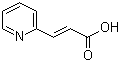 structure of CAS# 7340-22-9, (E)-3-(吡啶-2基)丙烯酸