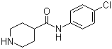 CAS # 735258-48-7, N-(4-Chlorophenyl)piperidine-4-carboxamide, Piperidine-4-carboxylic acid (4-chlorophenyl)amide