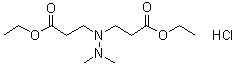 CAS # 7355-83-1, 3,3'-(Dimethylhydrazono)bispropanoic acid diethyl ester monohydrochloride