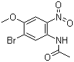 CAS 登录号：7357-66-6, N-(5-溴-4-甲氧基-2-硝基苯基)乙酰胺