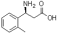 structure of CAS# 736131-48-9, (S)-3-氨基-3-(2-甲基苯基)丙酸