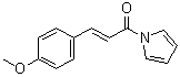 structure of CAS# 736140-70-8, (2E)-3-(4-甲氧基苯基)-1-(1H-吡咯-1-基)-2-丙烯-1-酮
