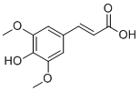 structure of CAS# 7362-37-0, 芥子酸
