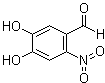 structure of CAS# 73635-75-3, 2-硝基-4,5-二羟基苯甲醛
