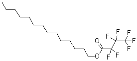 CAS 登录号：7365-36-8, 七氟丁酸十四烷基酯