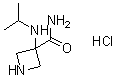 CAS 登录号：736994-09-5, 3-(异丙基氨基)吖丁啶-3-甲酰胺盐酸盐