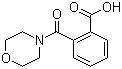 structure of CAS# 73728-40-2, 2-(4-吗啉基羰基)苯甲酸
