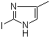 structure of CAS# 73746-43-7, 4-甲基-2-碘咪唑