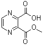 CAS 登录号：73763-86-7, 2,3-吡嗪二甲酸单甲酯