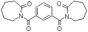 structure of CAS# 7381-13-7, 1,1'-间苯二甲酰二己内酰胺