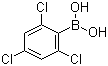 CAS 登录号：73852-18-3, 2,4,6-三氯苯硼酸
