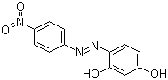 CAS # 74-39-5, Azo Violet, 4-(4-Nitrophenylazo)resorcinol, 4-[(4-nitrophenyl)diazenyl]-1,3-benzenediol