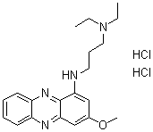 CAS # 7403-49-8, N,N-Diethyl-N'-(3-methoxy-1-phenazinyl)-1,3-propanediamine dihydrochloride