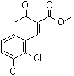 structure of CAS# 74073-22-6, Methyl 2-(2,3-dichlorobenzylidine)acetoacetate