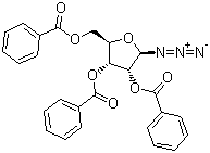 CAS # 7408-41-5, 2,3,5-Tri-O-benzoyl-beta-D-ribofuranosyl azide