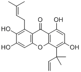 Cudratricusxanthone A molecular structure (CAS 740810-42-8)