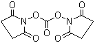 structure of CAS# 74124-79-1, N,N'-二琥珀酰亚胺基碳酸酯
