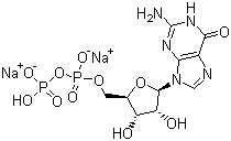 CAS 登录号：7415-69-2, 鸟苷-5'-二磷酸二钠盐
