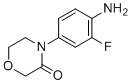 CAS 登录号：742073-22-9, 4-(4-氨基-3-氟苯基)吗啉-3-酮