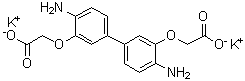CAS # 74220-10-3, 2,2'-[(4,4'-Diamino[1,1'-biphenyl]-3,3'-diyl)bis(oxy)]bisacetic acid dipotassium salt