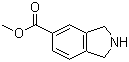 structure of CAS# 742666-57-5, 2,3-二氢-1H-异吲哚-5-羧酸甲酯