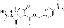 CAS 登录号：74288-40-7, 4-硝基苄基-(5R,6S)-6-[1R]-1-羟基乙基]-3,7-二酮-1-氮杂双环[3.2.0]庚烷-2-羧酸酯, 亚胺培南母核, 碳青霉烯双环母核