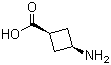 structure of CAS# 74316-27-1, 顺式-3-氨基环丁基甲酸