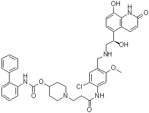 structure of CAS# 743461-65-6, Batefenterol