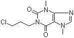 CAS 登录号：74409-52-2, 1-(3-氯丙基)可可碱