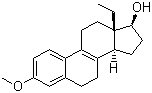 CAS 登录号：7443-72-3, 13-乙基-3-甲氧基雌甾-1,3,5(10),8-四烯-17b-醇