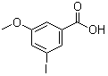 structure of CAS# 74440-82-7, 3-Iodo-5-methoxybenzoic acid
