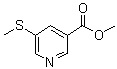 CAS 登录号：74470-43-2, 5-(甲硫基)-3-吡啶羧酸甲酯