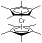 双(五甲基环戊二烯)铬分子结构 (CAS 74507-61-2)