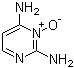 structure of CAS# 74638-76-9, 2,4-嘧啶二胺 3-氧化物