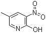 structure of CAS# 7464-14-4, 2-羟基-5-甲基-3-硝基吡啶
