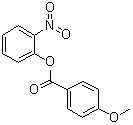 CAS 登录号：7464-45-1, 4-甲氧基苯甲酸 2-硝基苯基酯