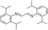 structure of CAS# 74663-75-5, N,N'-Bis(2,6-diisopropylphenyl)ethanediimine