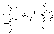 structure of CAS# 74663-77-7, 2,3-双(2,6-二异丙基苯基亚氨基)丁烷