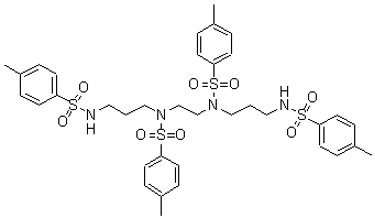 CAS # 74676-47-4, N,N'-1,2-Ethanediylbis[4-methyl-N-[3-[[(4-methylphenyl)sulfonyl]amino]propyl]benzenesulfonamide]