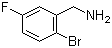 2-Bromo-5-fluorobenzylamine molecular structure (CAS 747392-34-3)